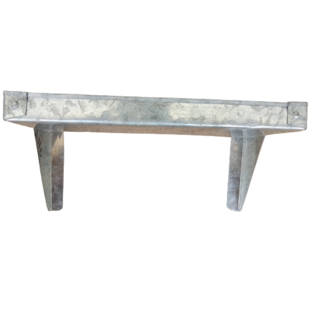 Handmade Galvanized Iron Wall Mounted Hanging Pooja Room Mandir Self / Photo Stand for Home, Shop & Office