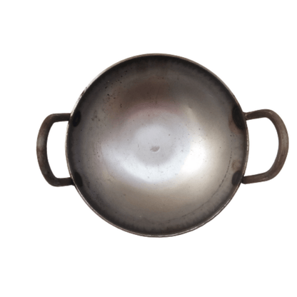 5 Inch Iron Kadai / Small Kadai for Cooking (350 g)