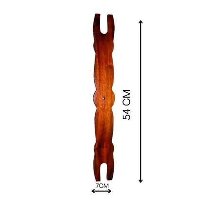 Wooden Thottil Kattai / Thottil Kambu / Cradle Stick / Swing Stick (Red Colour) (45 cm, 200 g)