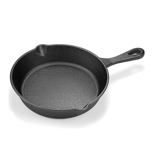 Cast Iron Frying Pan / Skillet, Induction Friendly, 10.5 Inch, Weight – 2.5 Kg, Black