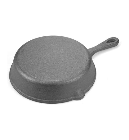 Cast Iron Frying Pan / Skillet, Induction Friendly, 10.5 Inch, Weight – 2.5 Kg, Black