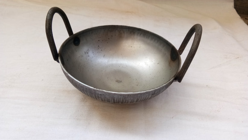 5 Inch Iron Kadai / Small Kadai for Cooking (350 g)