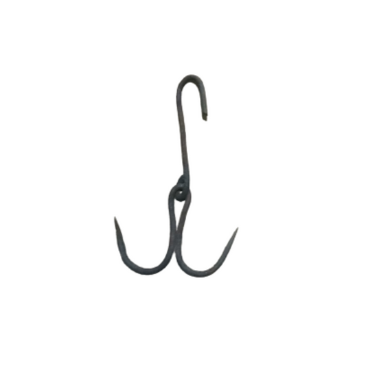 Iron Meat Hook, Meat Hanging Hook, Mutton | Chicken | Multi Use Hook for Non-Veg Shops / Butchers Shop, and Home