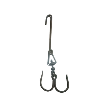 Iron Meat Hook, Meat Hanging Hook, Mutton | Chicken | Multi Use Hook for Non-Veg Shops / Butchers Shop, and Home