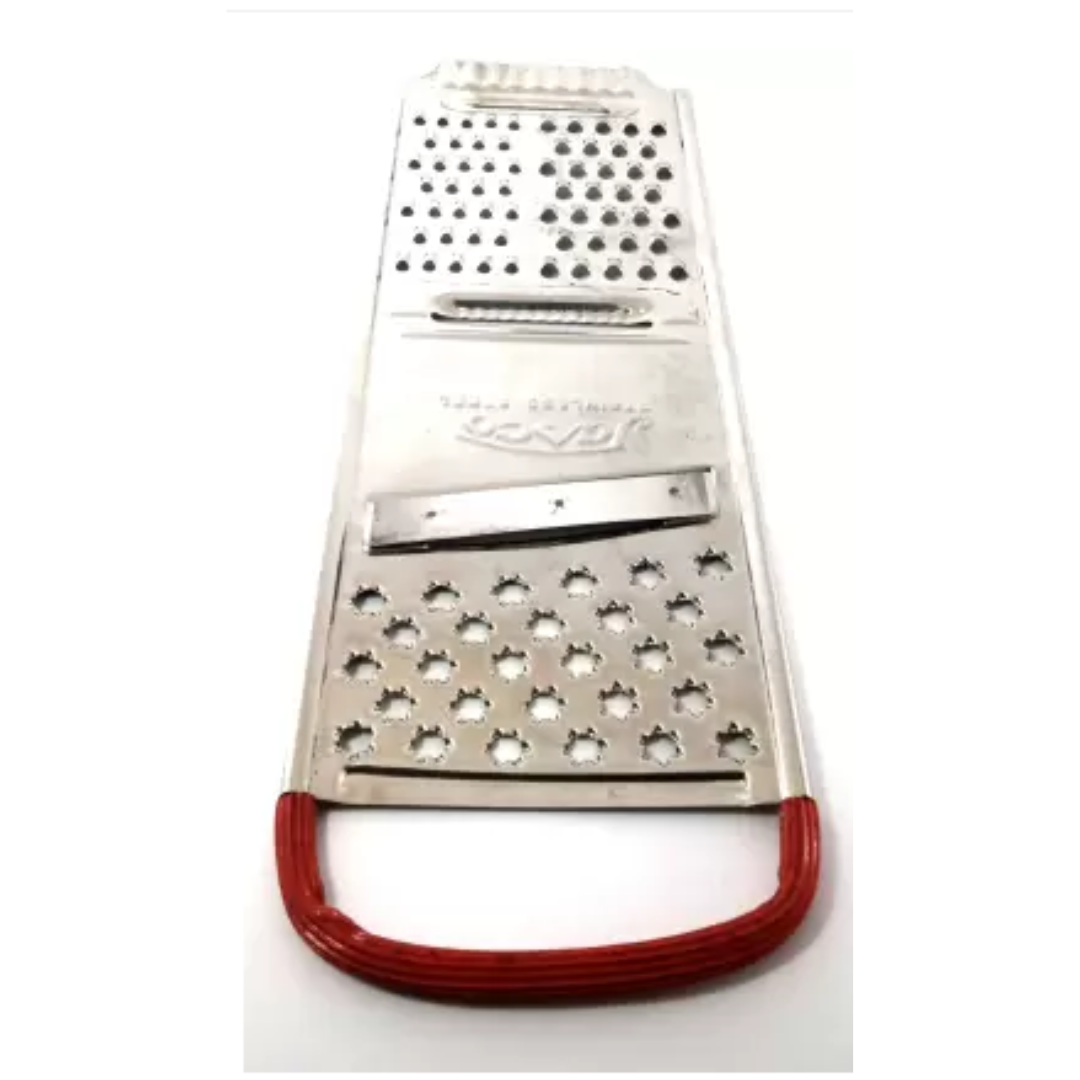 Multi-Purpose Stainless Steel Cheese and Vegetable Grater, Slicer, Chips Maker