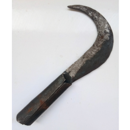 Traditional Curved Iron Tool for Pruning / Weeding / Gardening / Harvesting (Big Size)