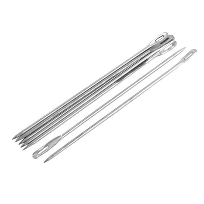 Sack Packing / Bags Stitching Needles / Metal Straight Tip Gunny Bags / Sacks Sewing / Packing Needles (Pack of 4)