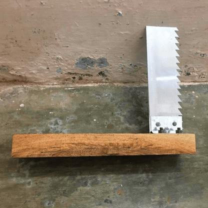 Traditional Fish Aruvamanai / Meen Kathipeeta – Heavy Steel Blade with Solid Wooden Base | Fish & Meat Cutting Tool | Handmade