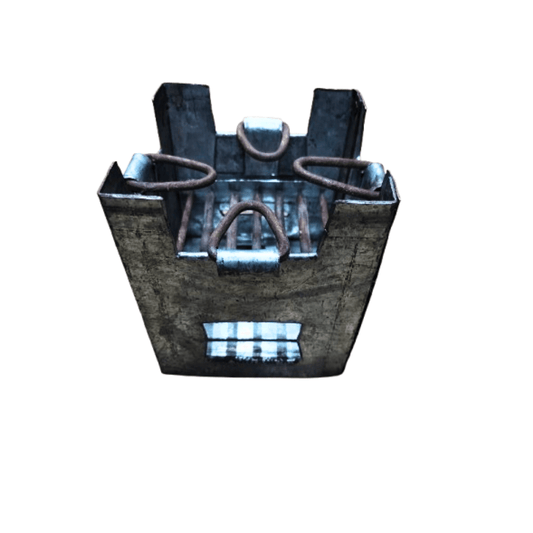 Traditional Charcoal Stove (Kari Aduppu) | Heavy Iron Stove for Tea Kadai, Hotels, Village & Emergency Cooking