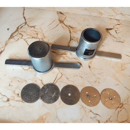 Traditional Galvanized Iron Murukku Maker with 5 Plates – No Rivet, Leakproof Design ( Weight - 600 gm )