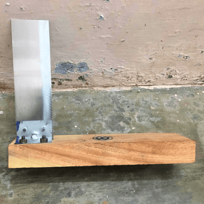 Traditional Fish Aruvamanai / Meen Kathipeeta – Heavy Steel Blade with Solid Wooden Base | Fish & Meat Cutting Tool | Handmade