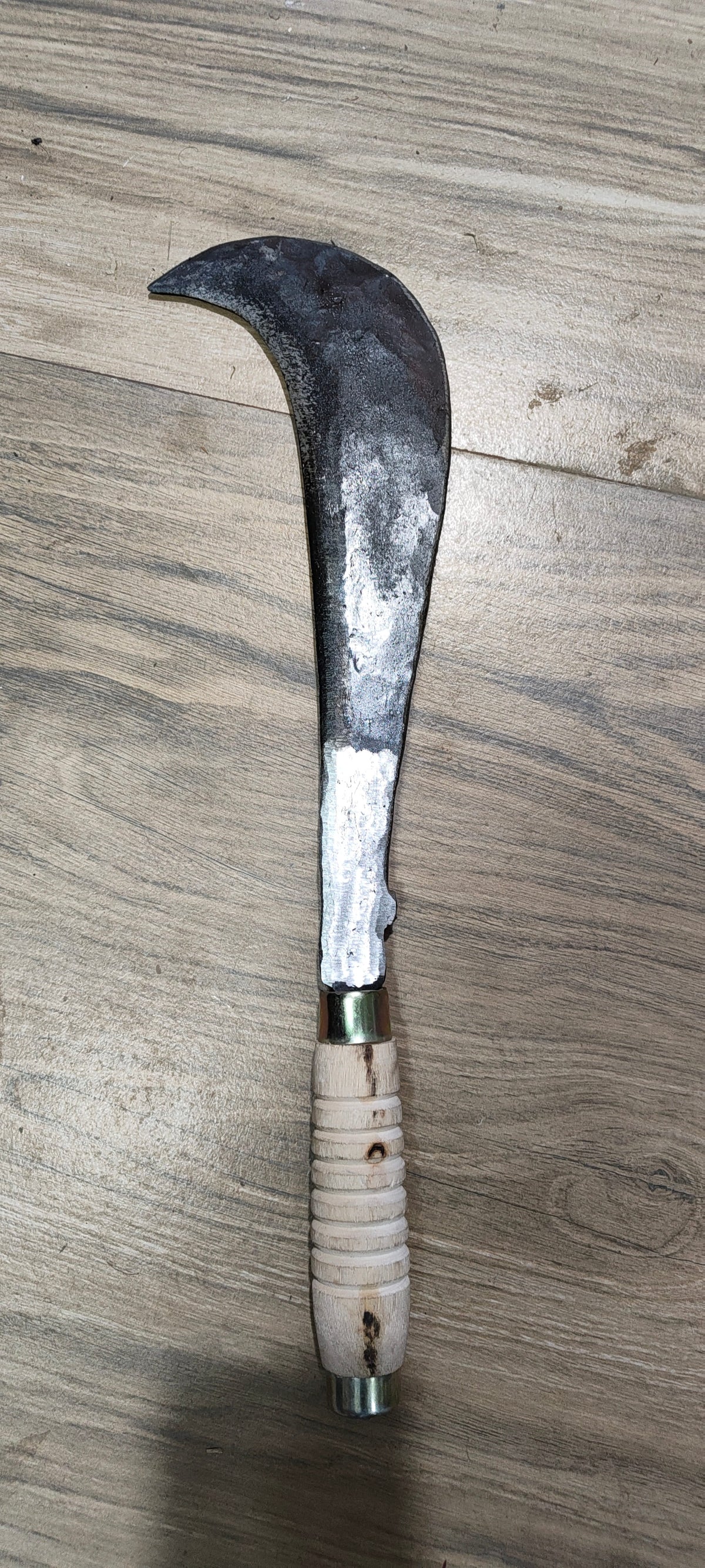 Urukku Aruval – Spring Steel with Wooden Handle | 18 Inch | Approx. 600g