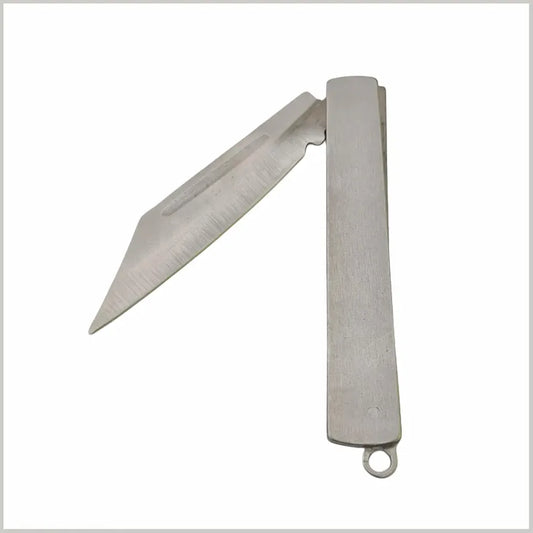 Pack of 2 | Foldable Stainless Steel Kitchen Knife – Travel Friendly, Compact Fruit & Vegetable Cutter, Pocket-Friendly Utility Knife