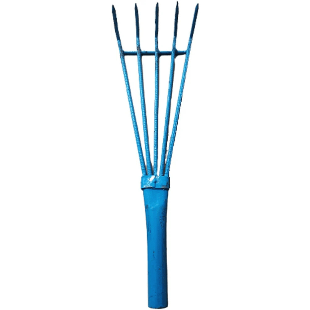 Heavy-Duty Iron Hand Cultivator for Gardening – Ideal for Weeding & Soil Loosening (Multi-Color)