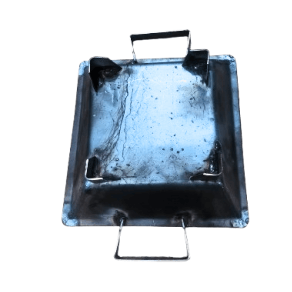 👉 Traditional Iron Omam Kundam 9×9 Inch – Small Size Havan Kund with 4-Leg Stand -  Ideal for Home Pooja, Homam & Rituals
