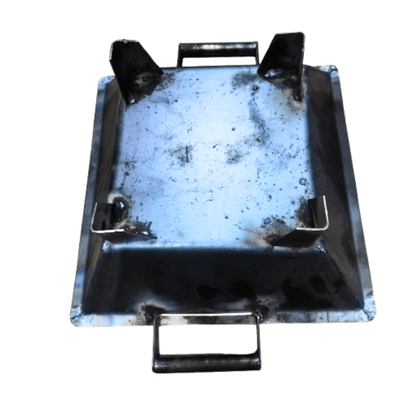 Traditional Iron Omam Kundam 12 x 12 Inch – Big Size Havan Kund with 4-Leg Stand -  Ideal for Home Pooja, Homam & Rituals