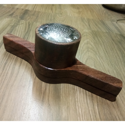 Traditional Wooden Kitchen Press, Idiyappam, Sev Sancha Maker with Stainless Steel Bottom Sheet