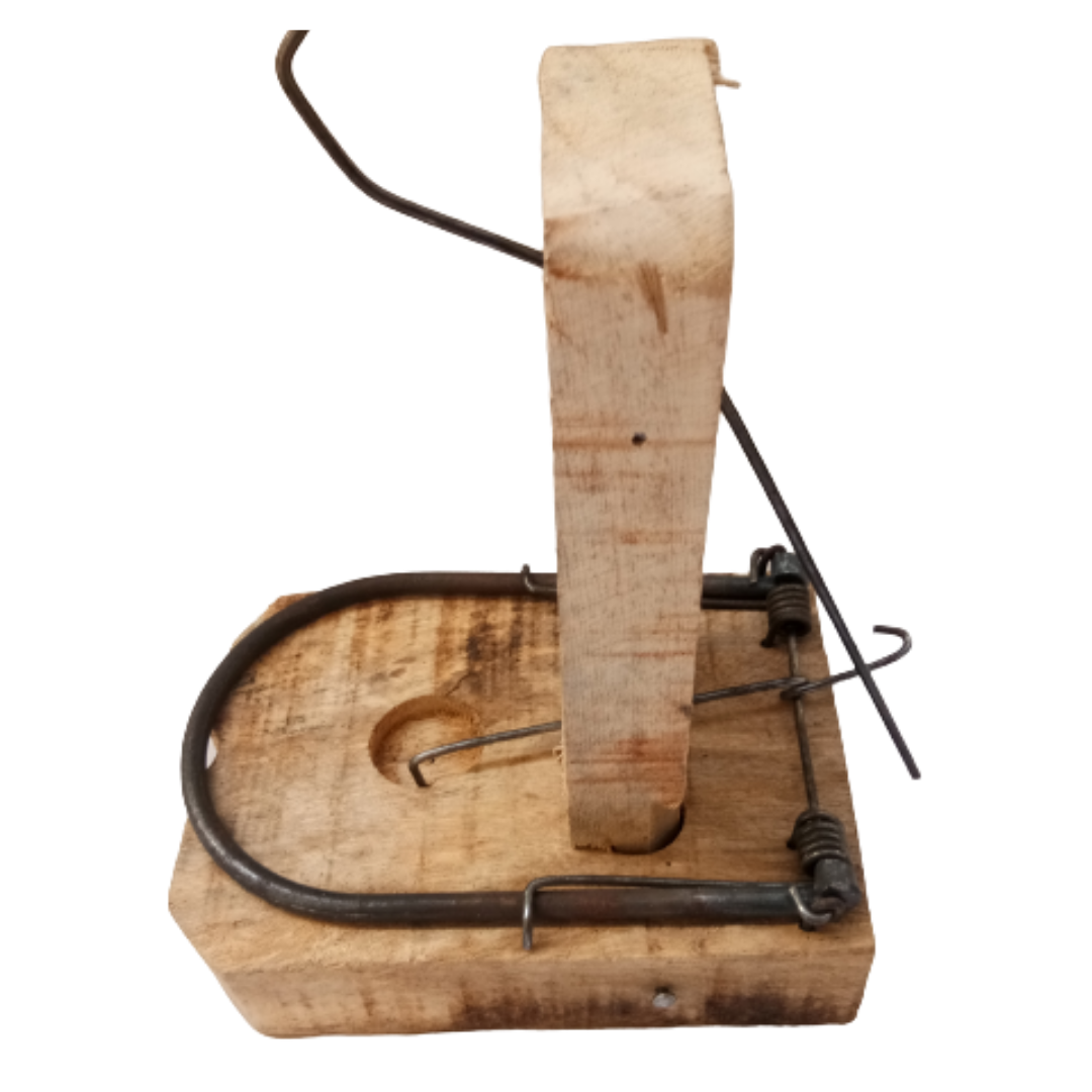 Wooden Rat Trap / Rat Killer for Home / Chuha Mar / Mouse Killer