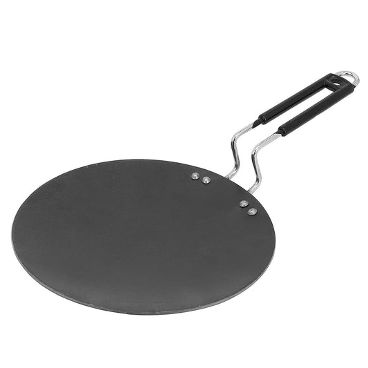Iron Roti / Chapati Tawa with Steel Handle Can be Used Gas Stove Diameter (9 Inch)
