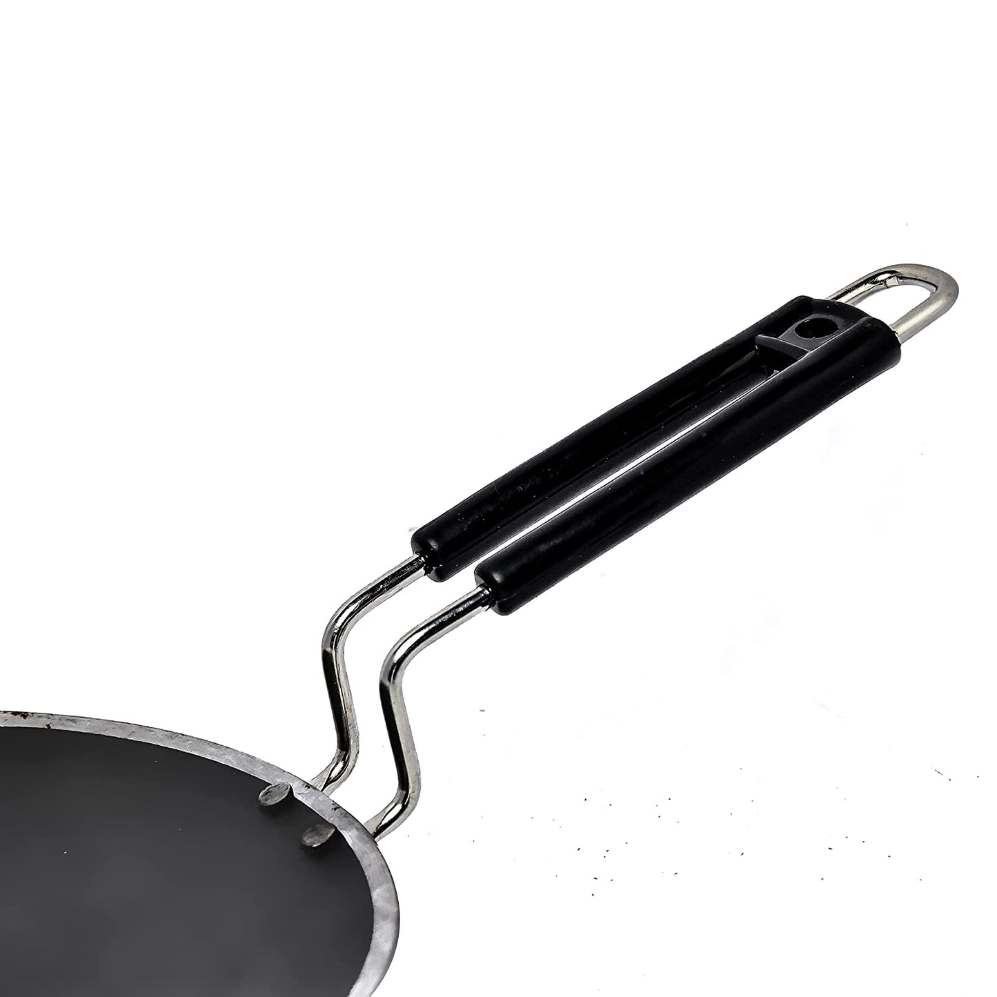 Iron Roti / Chapati Tawa with Steel Handle Can be Used Gas Stove Diameter (9 Inch)