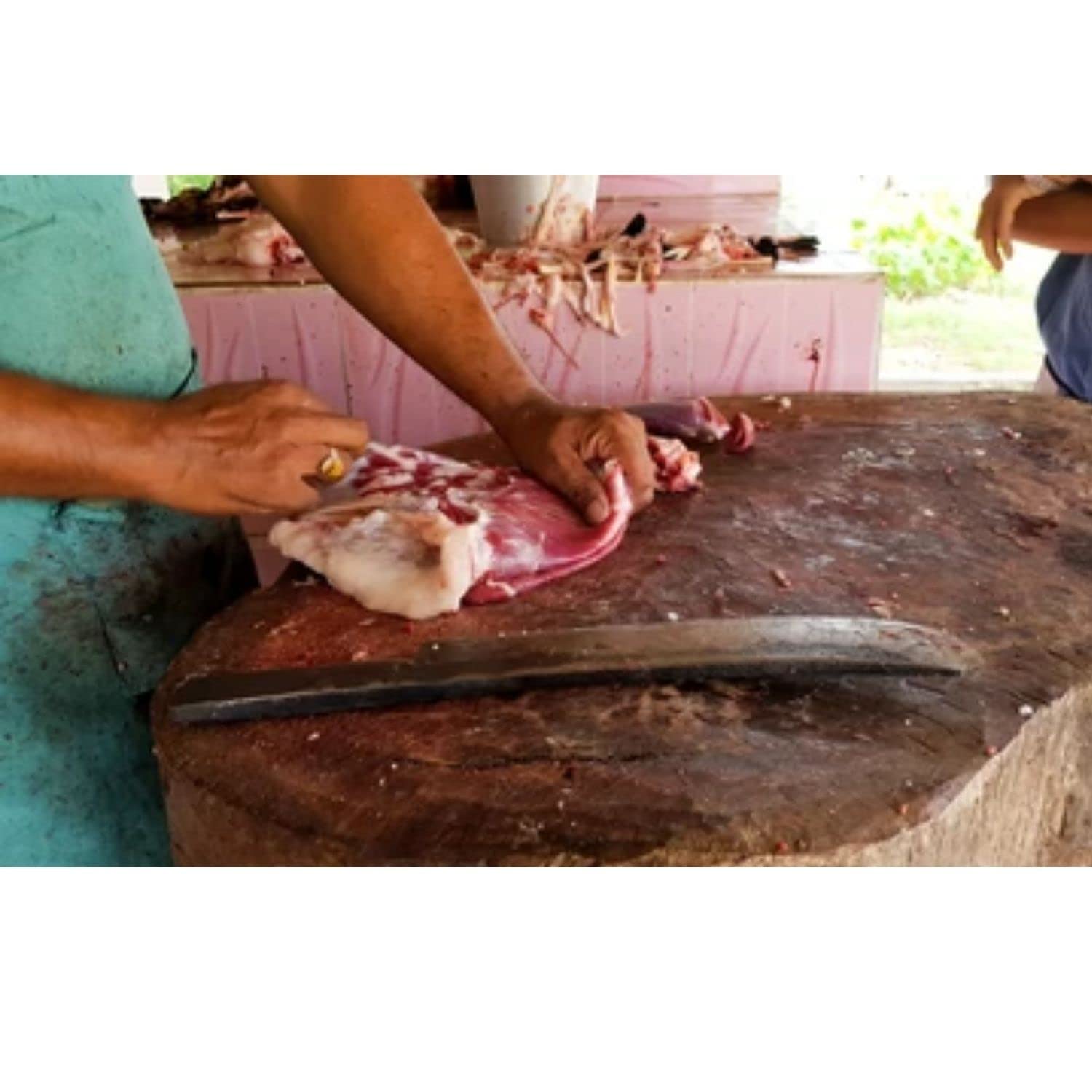 Iron Fish Cutting Knife - Chicken Cutting Knife - Meat Cutting
