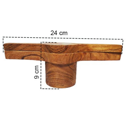 Idiyappam, Sev Sancha Maker, Wooden Kitchen Press with Aluminum Clad Interior and Brass Bottom Sheet