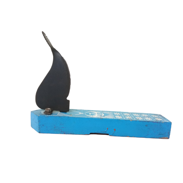 Traditional Iron Blade Vegetable Cutter / Boti Cutter Bengali / Chirav