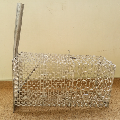 Rat Trap Machine/Rat Trap cage/Rat Cage - Handmade Galvanized Iron Rat Catcher (Small)