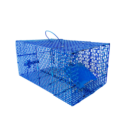 Iron Rat Trap cage / Rat Trap Machine with Multiple Catching Mechanisms, 500 g (Small Size - 27 x 17 x 13 cm)